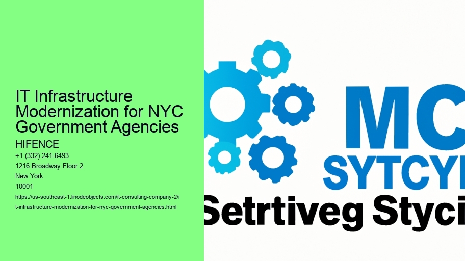 IT Infrastructure Modernization for NYC Government Agencies