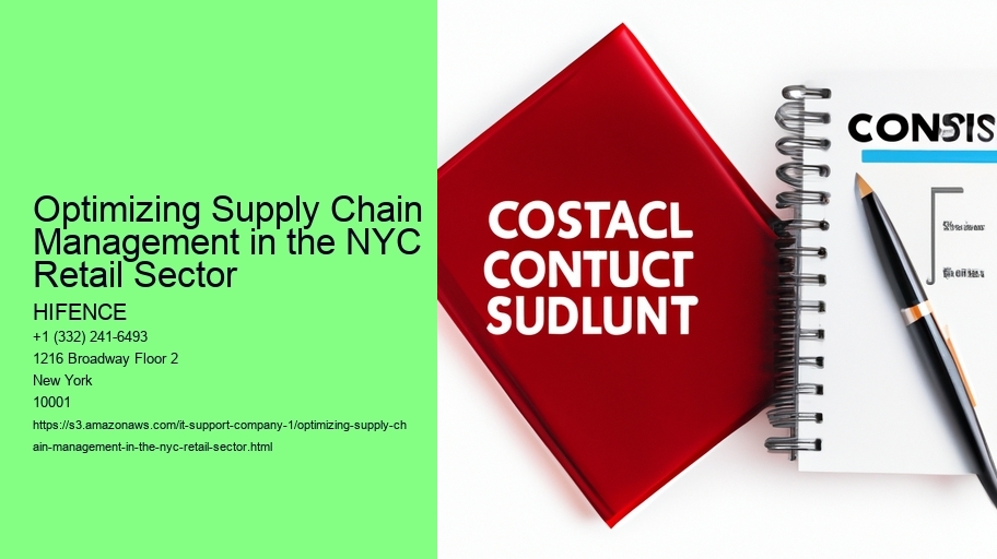 Optimizing Supply Chain Management in the NYC Retail Sector