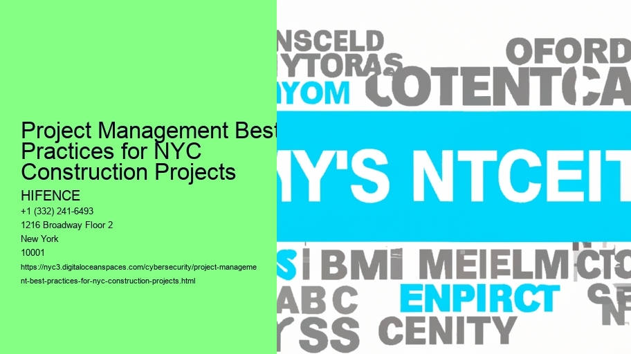 Project Management Best Practices for NYC Construction Projects