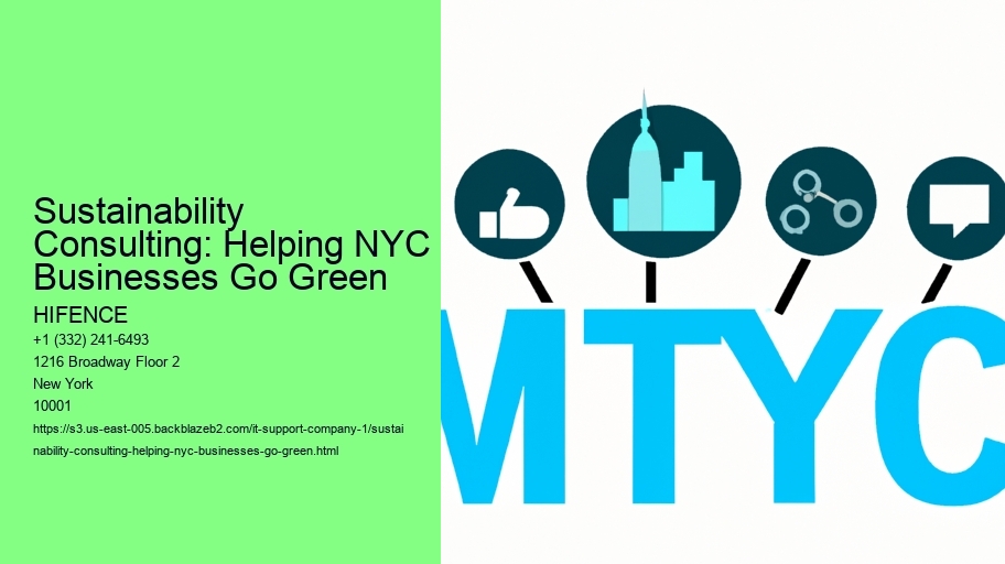 Sustainability Consulting: Helping NYC Businesses Go Green