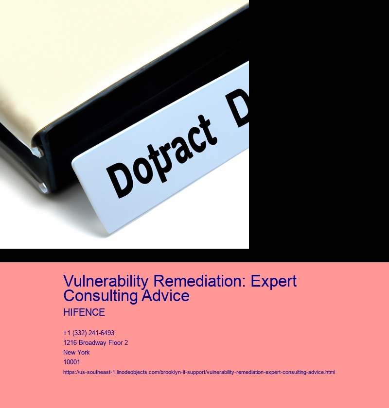 Vulnerability Remediation: Expert Consulting Advice