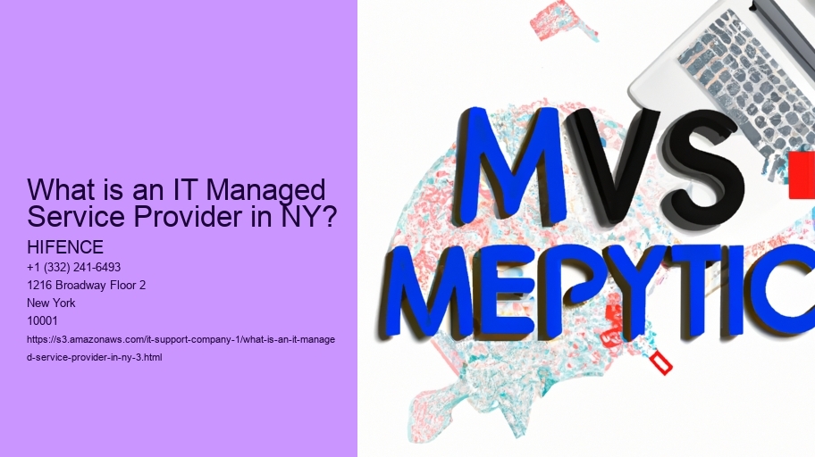 What is an IT Managed Service Provider in NY?
