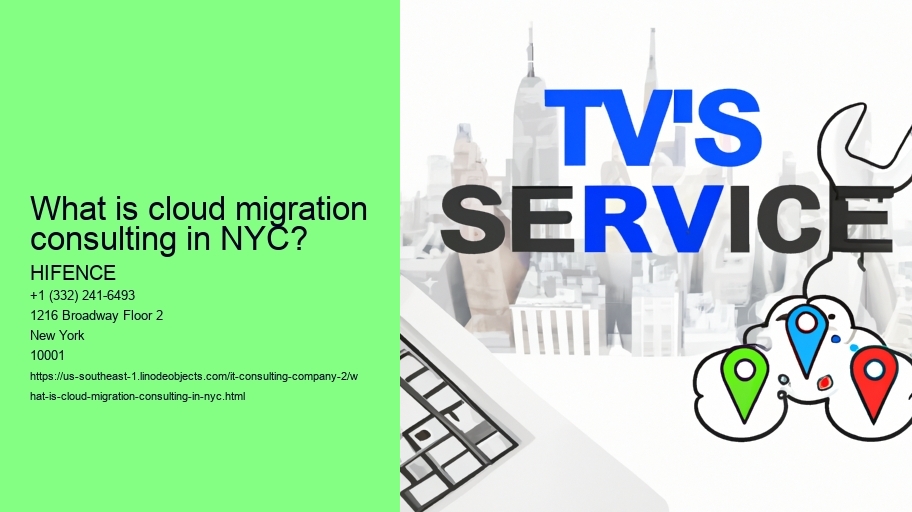 What is cloud migration consulting in NYC?