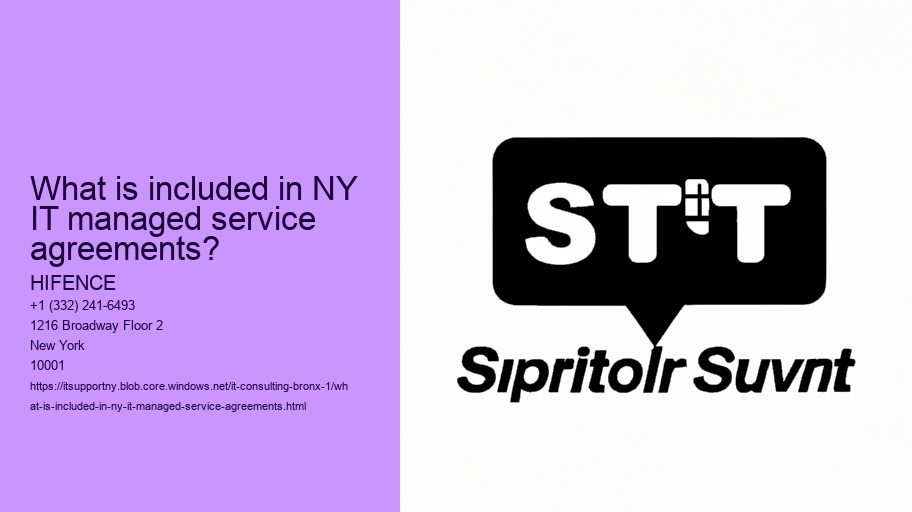 What is included in IT support services in NYC?