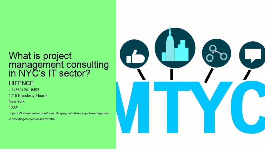 What is project management consulting in NYC's IT sector?