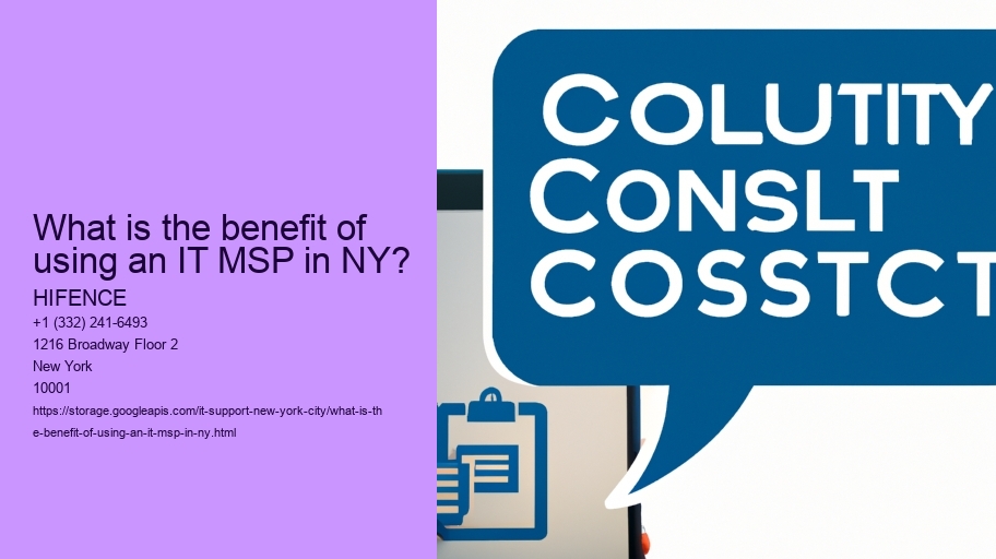 What is the benefit of outsourcing IT support services to a third-party provider in NYC?