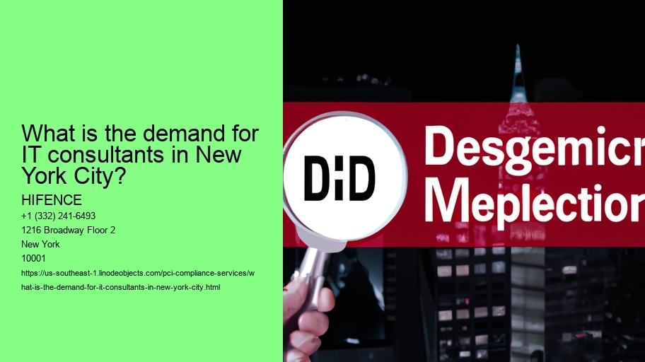 What is the demand for IT consultants in New York City?