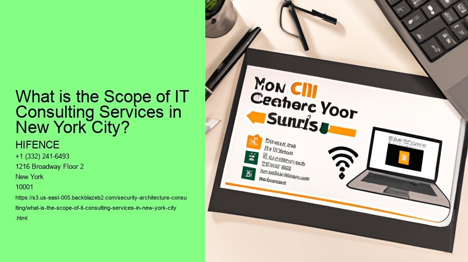 What is the Scope of IT Consulting Services in New York City?