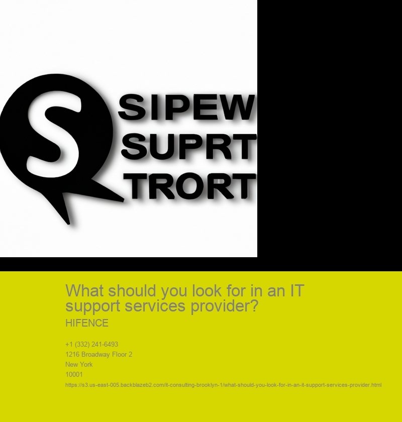 Experience and expertise in IT support services