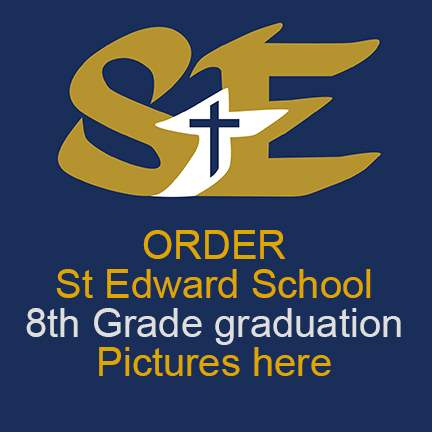 St Edwards School order 8th grade 2026 graduation pictures here