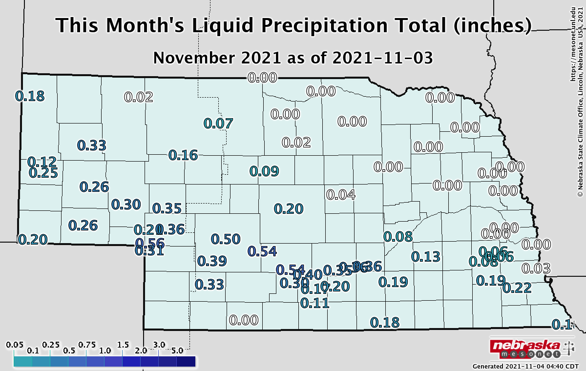 Precipitation Summary for the High Plains Region CropWatch