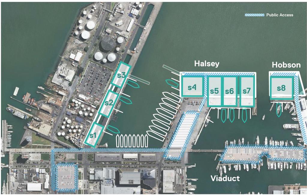 "Wynyard Basin" option for America's Cup Village