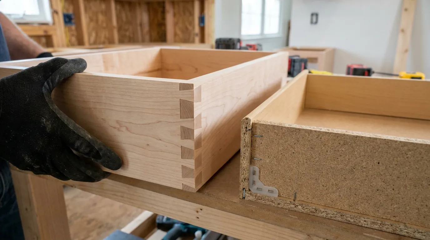 Image related to body_1_image for Custom Kitchen Cabinets Topic: custom kitchen cabinets vs stock cabinets cost.