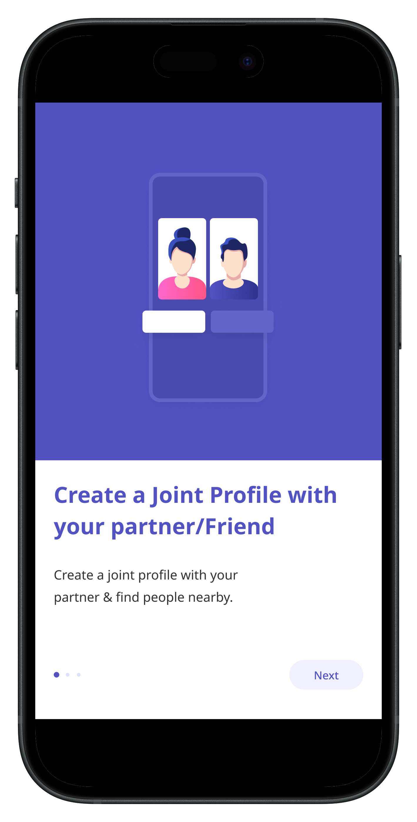 Squadly — create a joint couple profile