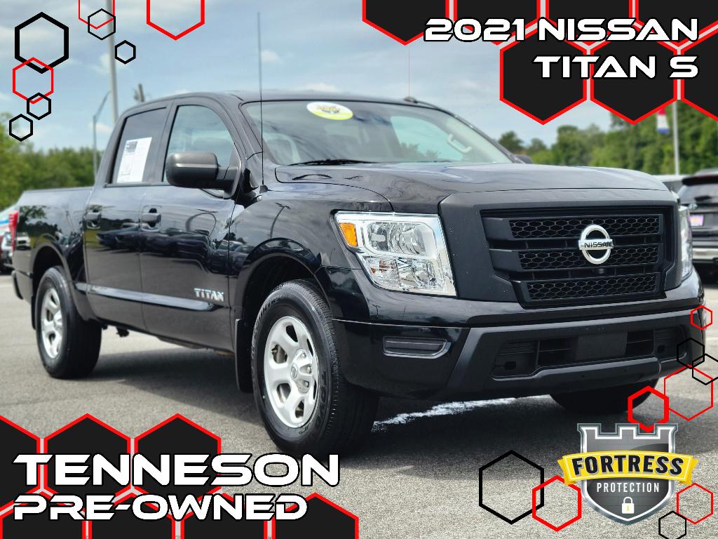 PreOwned 2021 Nissan Titan S Crew Cab in Tifton N18101A Tenneson Nissan