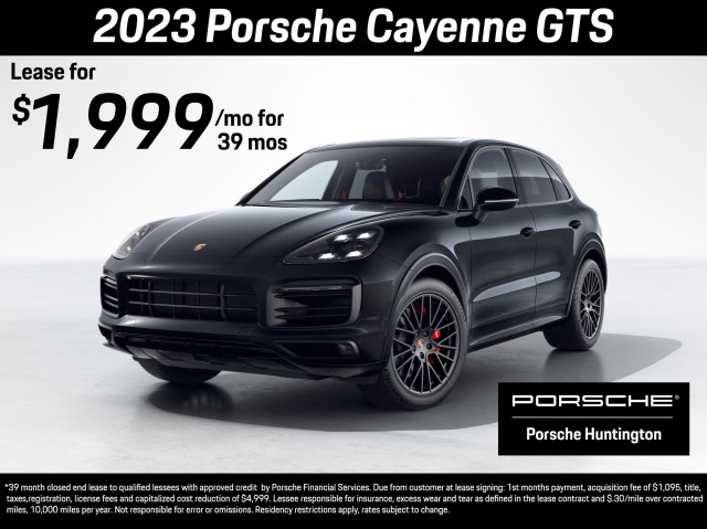 New 2023 Porsche Cayenne GTS