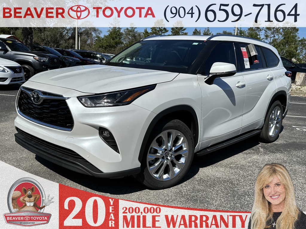 New 2023 Toyota Highlander Limited For Sale St. Augustine FL Near