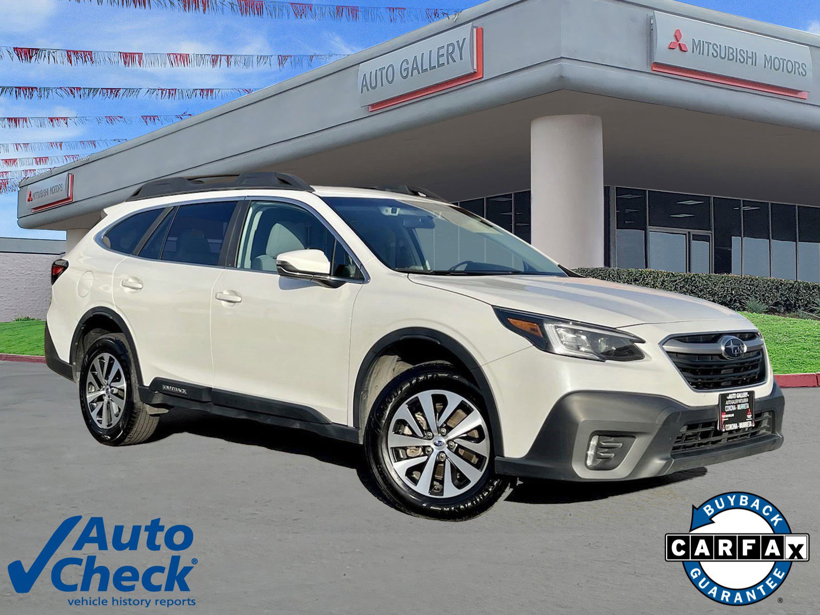Used 2020 Crystal White Pearl Subaru Premium image 1
