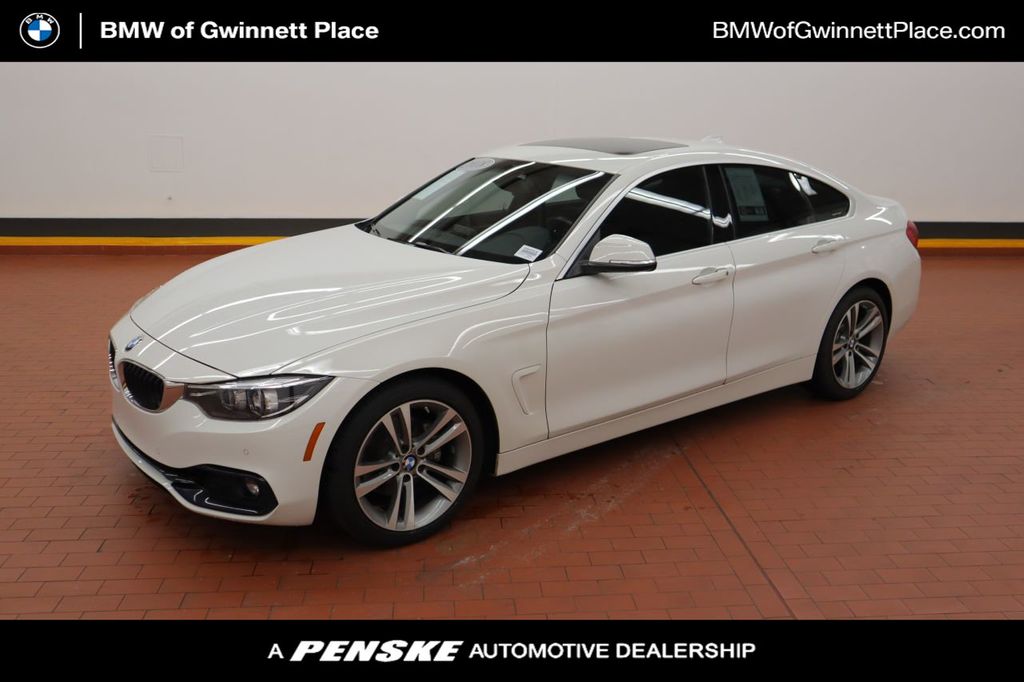 Pre Owned 18 Bmw 4 Series 430i Gran Coupe Hatchback In Duluth Pa Wba4j1c54jbg Bmw Of Gwinnett Place