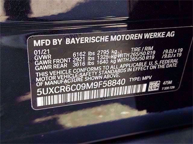 Certified Used 2021 Black Sapphire Metallic BMW xDrive40i Sports Activity Vehicle image 258