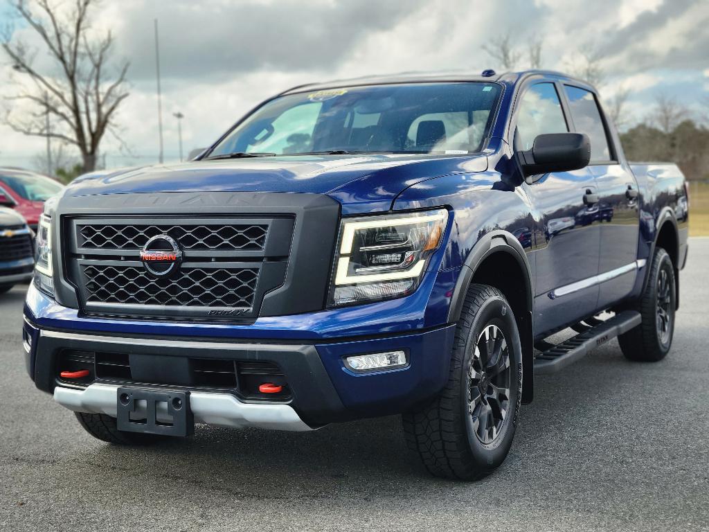 PreOwned 2021 Nissan Titan PRO4X 4×4 Crew Cab in Tifton U16671