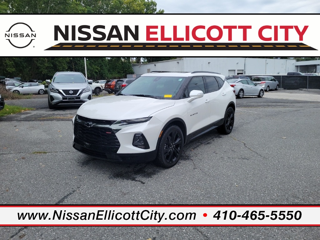 2021 chevrolet blazer rs white