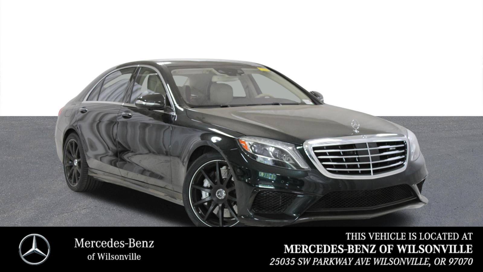 Pre Owned 17 Mercedes Benz S Class Amg S 63 4matic Sedan 4dr Car In Hat Swickard Auto Group