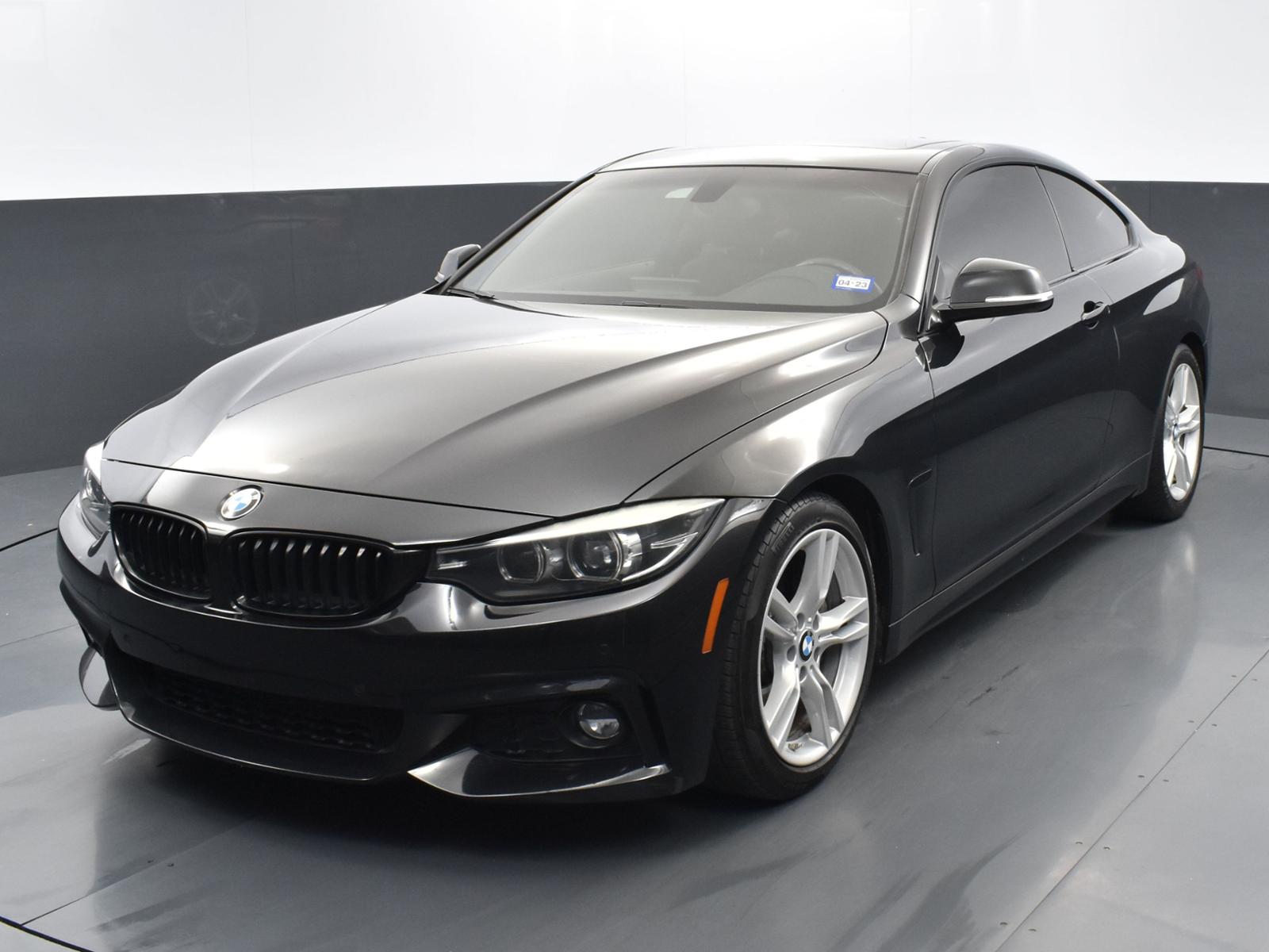 Pre Owned 18 Bmw 4 Series 430i Coupe 2dr Car In Houston Jac Sterling Mccall Hyundai
