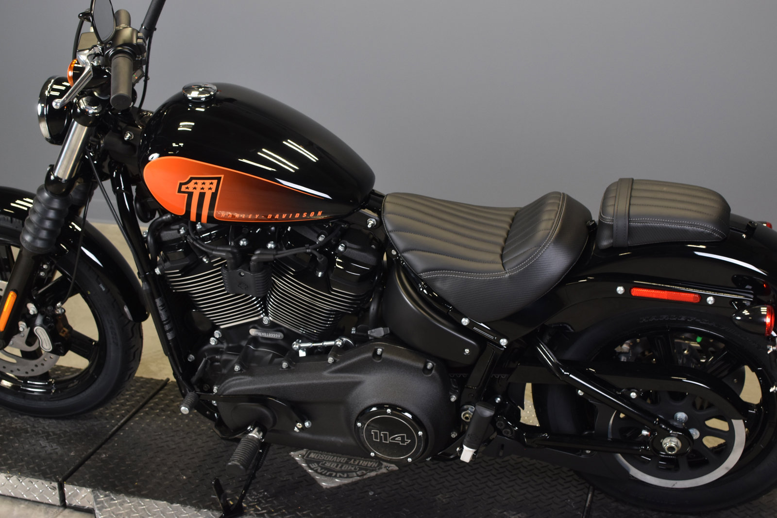 New 2022 HarleyDavidson Softail Street Bob 114 FXBBS Softail in Golden