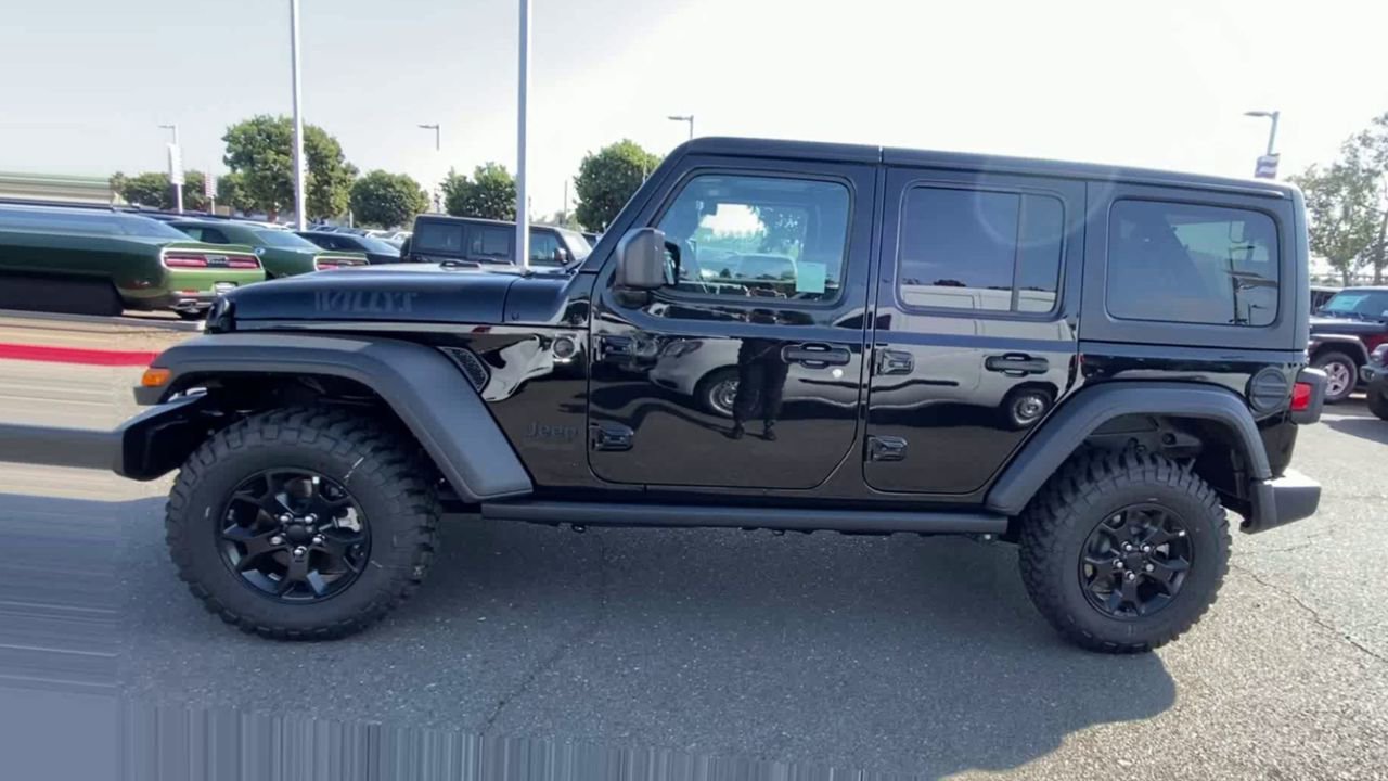 New 2022 Jeep Wrangler Unlimited Willys Sport 4WD Sport Utility Vehicles in San Leandro 222842