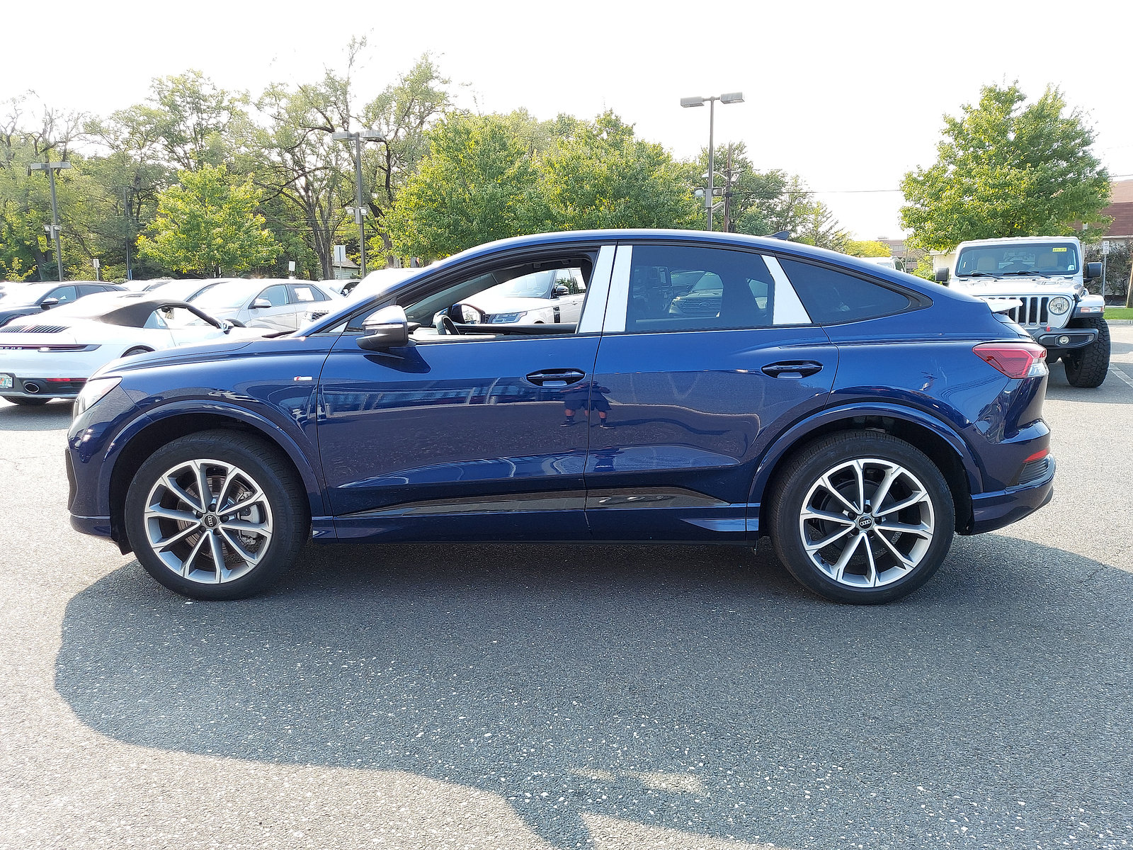 New 2022 Audi Q4 etron Sportback Premium Plus Sport Utility in Cherry