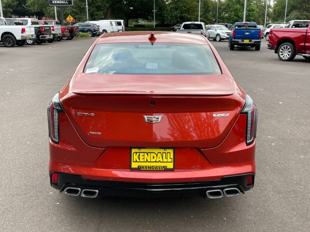 Used 2020 ORANGE Cadillac V-Series image 6