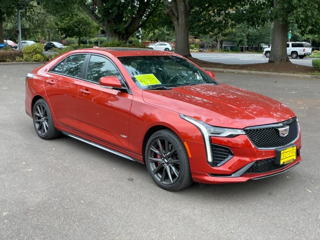 Used 2020 ORANGE Cadillac V-Series image 3