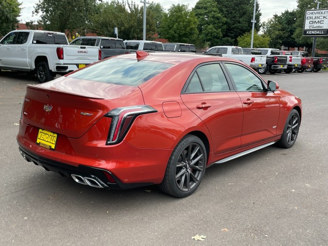 Used 2020 ORANGE Cadillac V-Series image 5