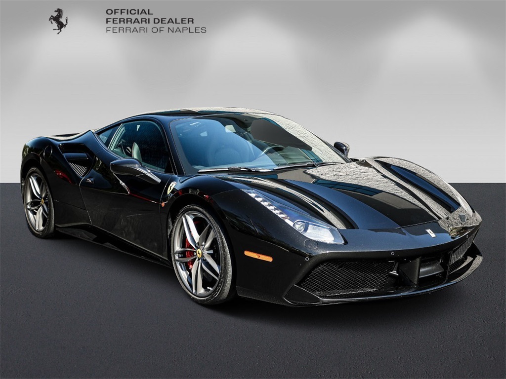 Certified Used 2019 Black Ferrari Base image 1