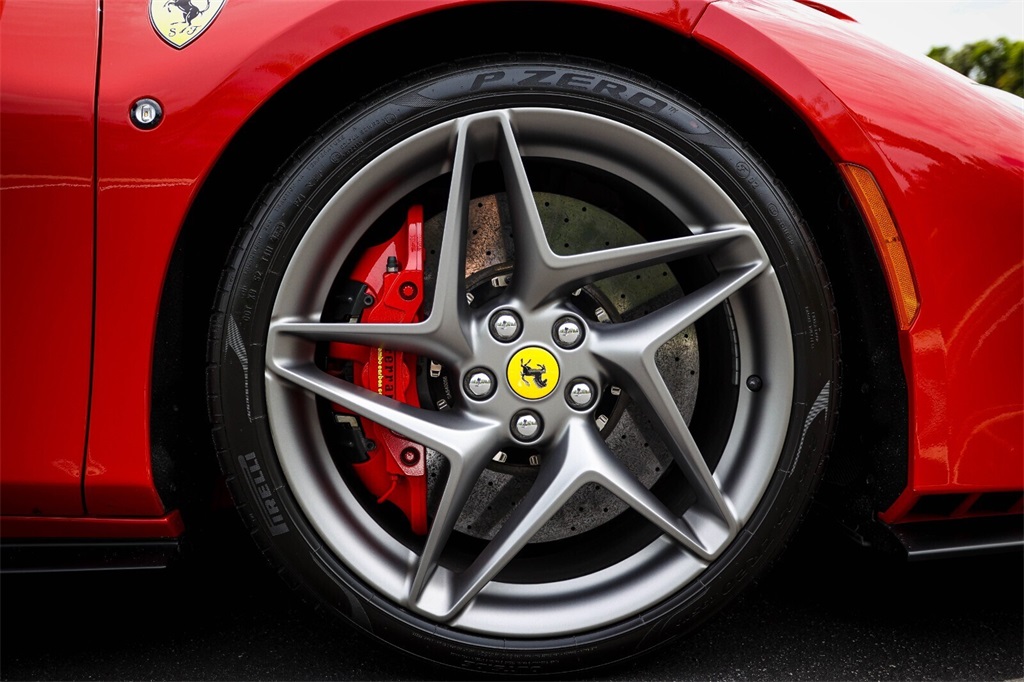 Certified Used 2021 Rosso Corsa Ferrari Base image 16