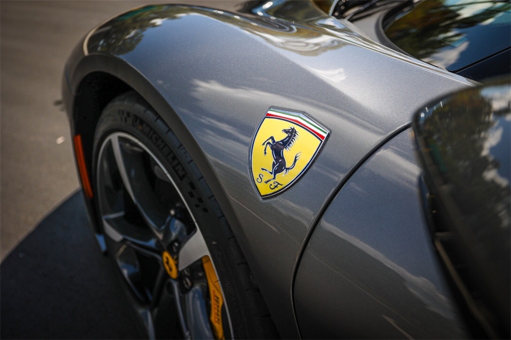Certified Used 2022 Gray Ferrari Base image 22