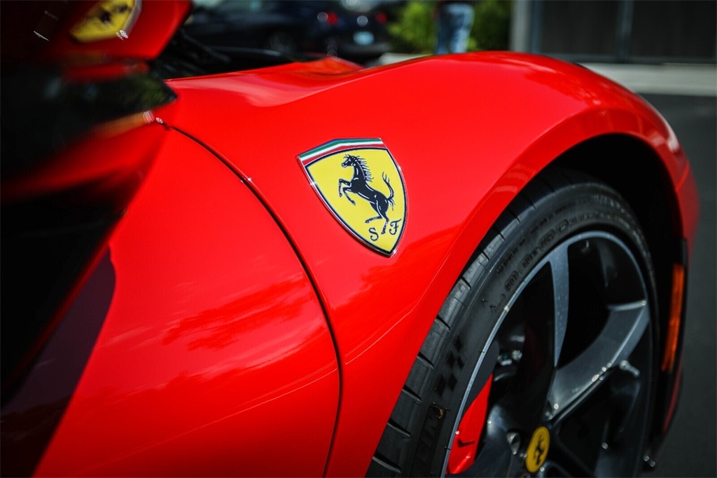 Certified Used 2021 Rosso Corsa Ferrari Base image 14