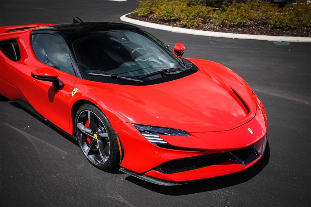 Certified Used 2021 Rosso Corsa Ferrari Base image 9