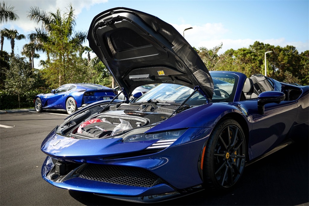 Certified Used 2022 Blue Ferrari Base image 25