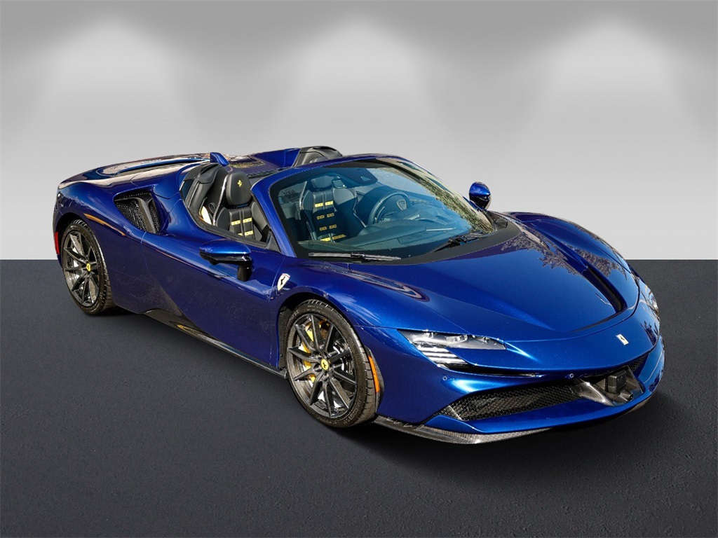 Certified Used 2022 Blue Ferrari Base image 11