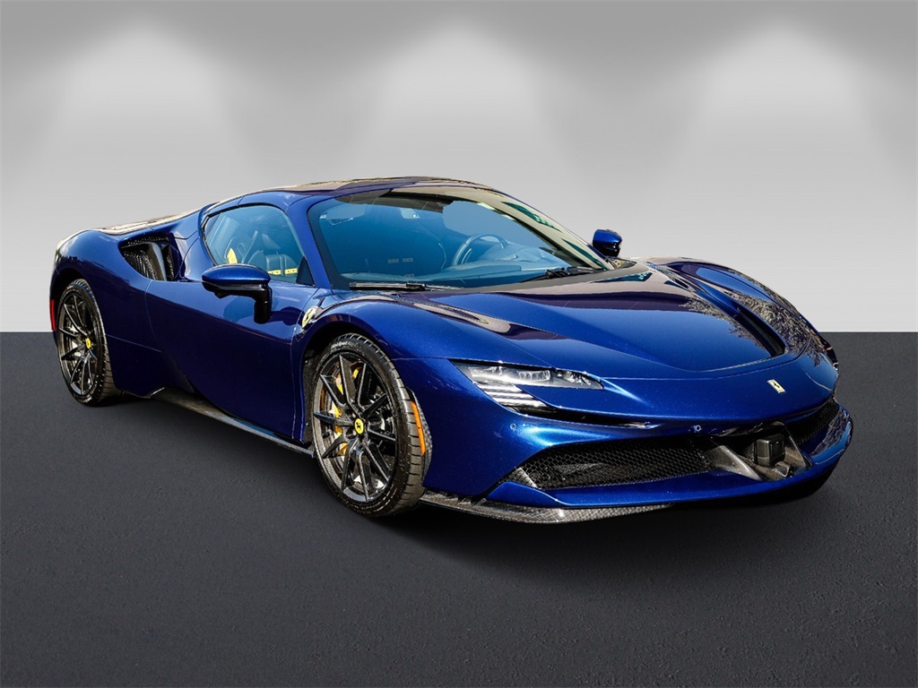 Certified Used 2022 Blue Ferrari Base image 9
