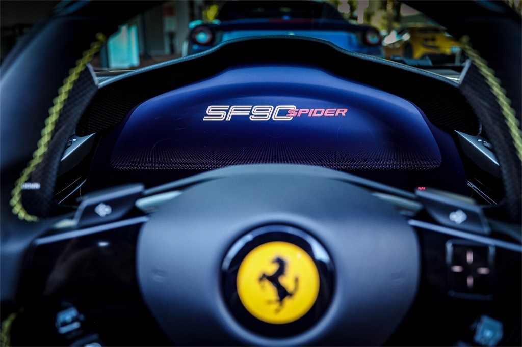 Certified Used 2022 Blue Ferrari Base image 48