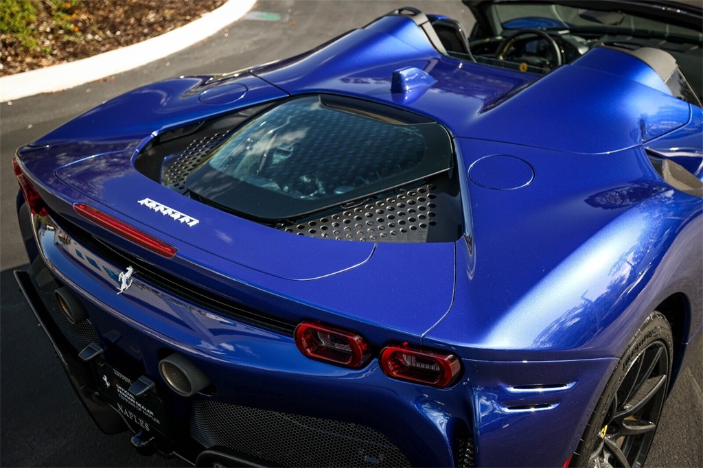 Certified Used 2022 Blue Ferrari Base image 21