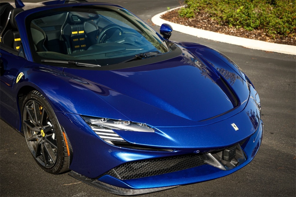 Certified Used 2022 Blue Ferrari Base image 14