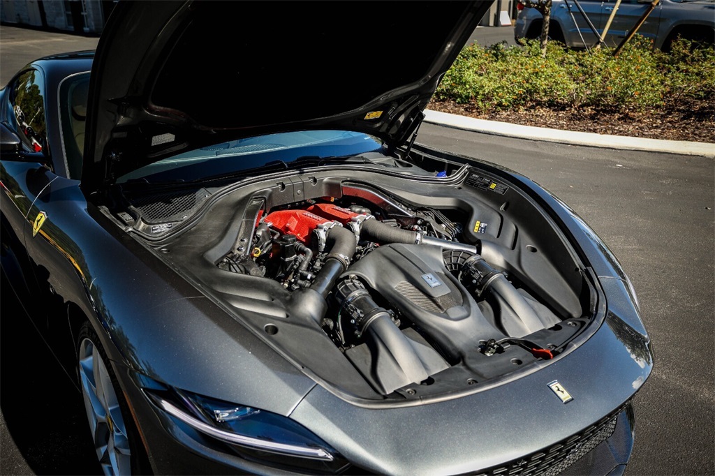 Certified Used 2021 Gray Ferrari Base image 21