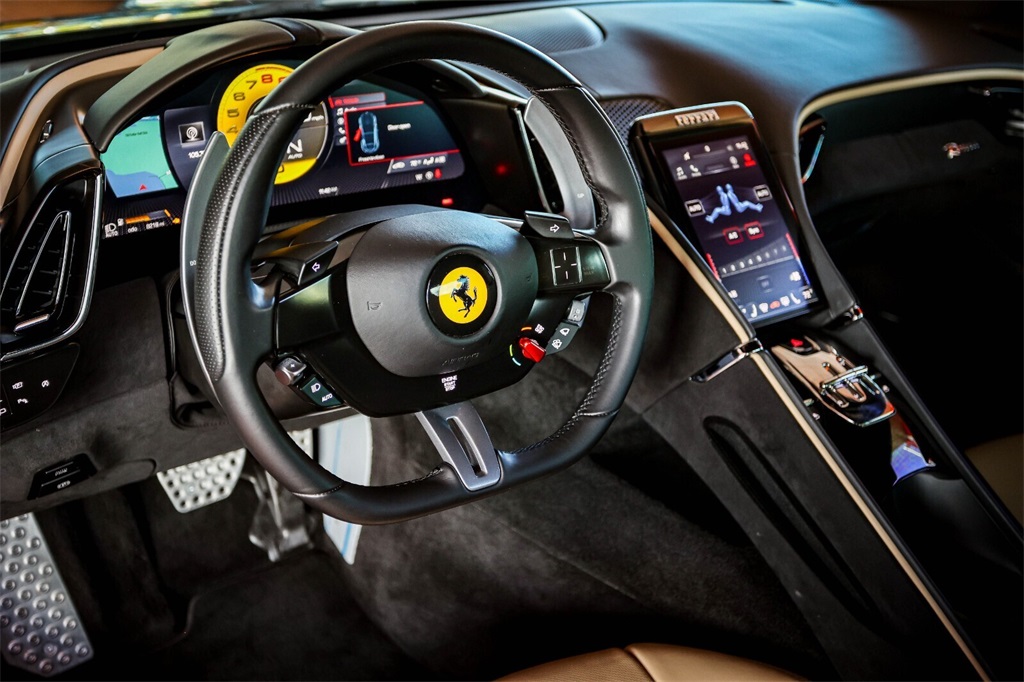 Certified Used 2021 Gray Ferrari Base image 36
