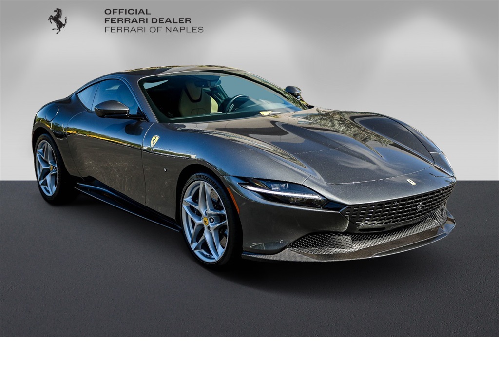 Certified Used 2021 Gray Ferrari Base image 1