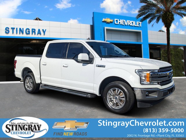 Pre Owned 19 Ford F 150 Lariat Crew Cab Pickup In Plant City Kfd Stingray Chevrolet