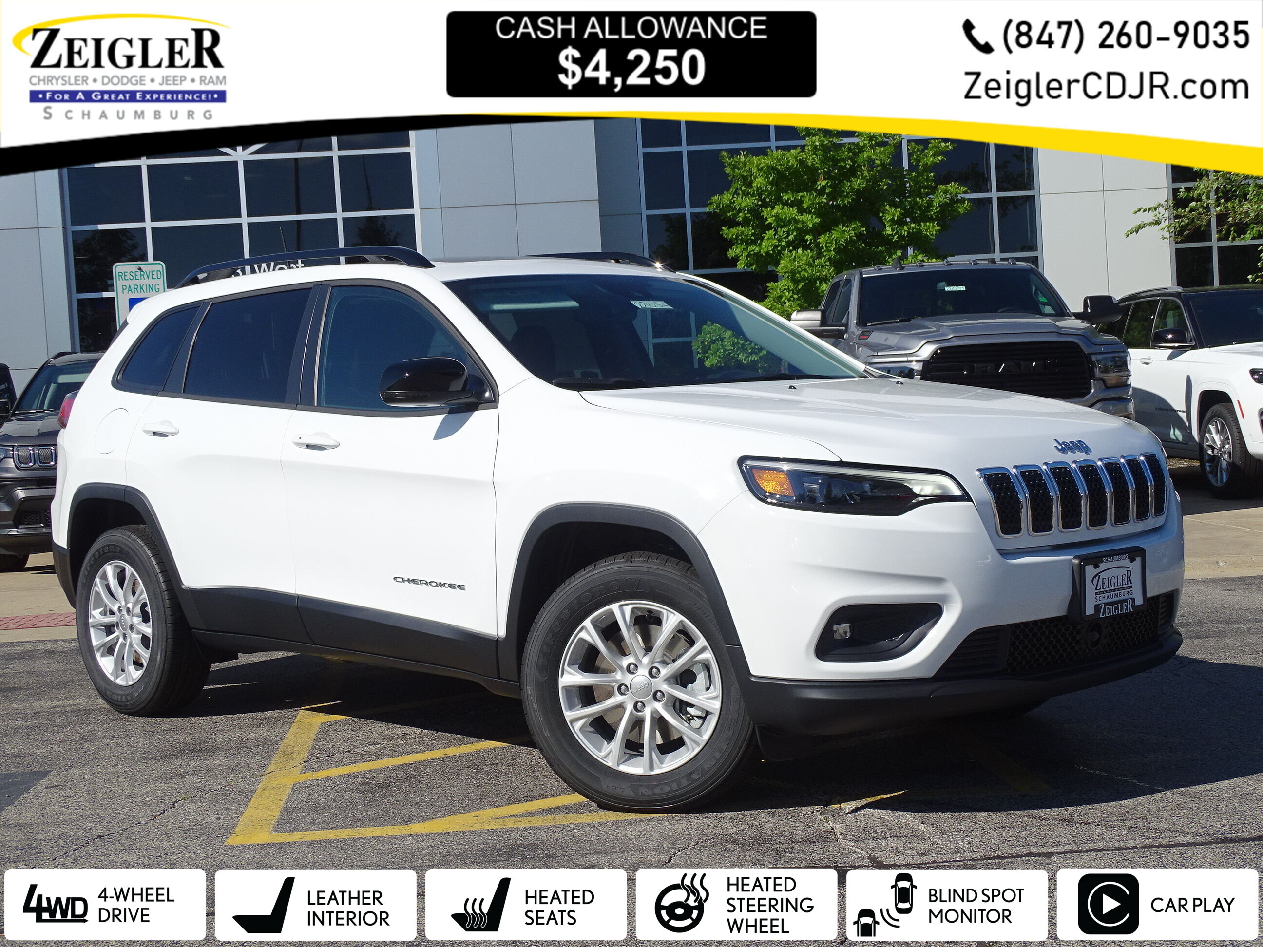 New 2022 Jeep Cherokee Latitude Lux